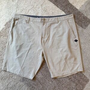 Rip Curl Mirage Boardwalk Hybrid Shorts Mens 44 Tan Quick Dry Walkshorts Surf